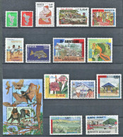 MAYOTTE - Année 2001 - Yvert 96 A 110 + A 5 - Neuf ** (MNH) Sans Trace De Charniere - Unused Stamps