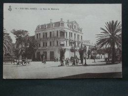 Delcampe - Ref3935 JU CPA Animée De Siddi Bel Abbès (Algérie) - La Rue De Mascara - 1915 - Sidi-bel-Abbès