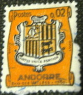 Andorra 1964 Coat Of Arms 2c - Used - Usados