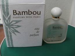 BAMBOU Parfums WEIL PARIS Flacon Vide 100 Ml - Flacons (vides)