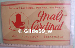 Buvard Ce Buvard Boit L'encre... Mais Vous, Vous Buvez MALT CARDINAL Sain, Savoureux, économique - Café & Té