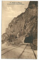 Delcampe - Cpa: BELGIQUE  LUSTIN SUR MEUSE Le Tunnel Sous Les Rochers De Fresnes N° 47 - Profondeville