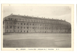 Delcampe - Cp, Militaria, Angers, Caserne Eblé, Bâtiment Du 1er Bataillon - Kasernen