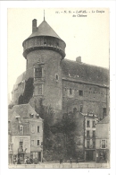 Delcampe - Cp, 53, Laval, Le Donjon Du Château, écrite - Laval
