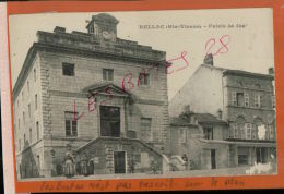 Delcampe - CPA  87  BELLAC  Palais De Justice   Animé  AVR 2015  DIV  655 - Bellac