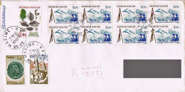 Delcampe - France - (R) "Bicentenaire De La 1ère Ascension Du Mont-Blanc" - Ste-Maxime 13 Aoû 86 - Bergsteigen