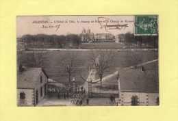 Delcampe - Argentan - L'hotel De Ville - Champ De Manoeuvre - Argentan