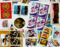 AFRICA British KILOWARE MissionBag 1 KG (2LB-3oz) Ca 4000+ Stamps Mixture   [vrac Kilowaar Kilovara] - Lots & Kiloware (min. 1000 Stück)