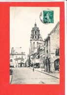 Delcampe - 61 ARGENTAN Cpa Petite Animation Commerce Fabrique Parapluie Place Henry IV       Edit ND - Argentan