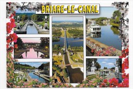 Delcampe - BRIARE - N° 3849 - LE CANAL - MULTIVUES - CPM GF NON VOYAGEE - Briare