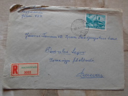Hungary  Registered Cover - Nagyszénás 1966    D129937 - Cartas & Documentos
