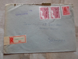 Hungary  Registered Cover - CSABACSÜD - 1960's -   D129938 - Lettres & Documents