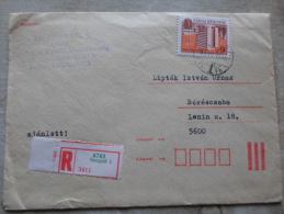 Hungary  Registered Cover - SZEGED  1983    D129940 - Briefe U. Dokumente