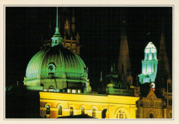 Delcampe - AUSTRALIA   MELBOURNE: I TETTI DELLA CATTEDRALE DI SAN PAOLO     (NUOVA CON DESCRIZIONE DEL SITO SUL RETRO) - Melbourne