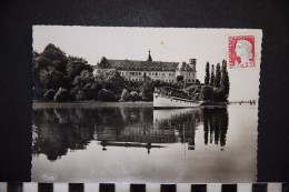 Delcampe - 73, LAC DU BOURGET L'ABBAYE ET LE BATEAU D'HAUTECOMBE - Le Bourget Du Lac