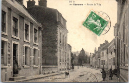 Delcampe - 02 SISSONNE - Rue De La Ville. - Sissonne