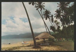 Delcampe - MALAYSIA Pulau Tioman Pahang Bech In Front Of Merlin-Samudra-Tioman Hotel 1985 - Malaysia