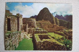 Delcampe - Postcard PUNO - PERU - Machupicchu - Temple Of The Sun - Old PC - Peru
