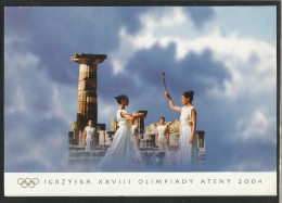 Delcampe - Carnet Booklet Markenheftchen Pologne Polen Poland Fi Blok 154 JO Athènes 2004 Jeux Olympiques - Carnets