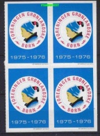 Greenland Foreningen Grondlanske Born 1977-1978 Seal Bl Of 4   Unused (21022) - Autres & Non Classés