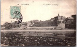 Delcampe - 14 VILLERVILLE - Vue Générale De La Plage - Villerville