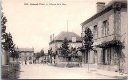 Delcampe - 18 ARGENT - Avenue De La Gare - - Argent-sur-Sauldre