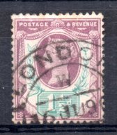 Great Britain - 1887 - 1&frac12;d Jubilee Issue - Used - Used Stamps