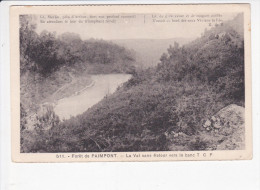 Delcampe - PAIMPONT  (35- Ile Et Vilaine), La Val Sans Retour Vers Le Banc TCF, Merlin Et Arthur, Viviane La Fée, Ed. Berthaux 1920 - Paimpont