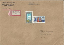 Delcampe - ALEMANIA DDR CC CERTIFICADA MEININGEN ROBOT INDUSTRIA TELECOMUNICACIONES - Informatique