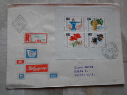 Delcampe - Hungary-  FDC - Registered Cover - Mabeosz -  1966 Bélyegnap    - D130009 - FDC