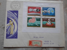 Delcampe - Hungary-  FDC - Registered Cover - Mabeosz -  1970 -Apollo  13    - D130012 - FDC