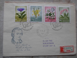 Delcampe - Hungary-  FDC - Registered Cover - Mabeosz -  1967  Paul Kitaibel - Botanist -   D130018 - FDC
