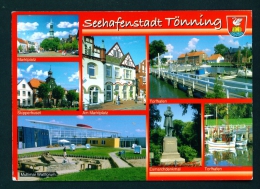 GERMANY  -  Tonning  Multi View  Used Postcard As Scans - Nordfriesland