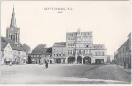 Delcampe - SENFTENBERG Lausitz I I Murzrsch Königl Privat Apotheke Droguen Handlung Anton Petrass Restauration Pferde Wagen 1907 - Senftenberg