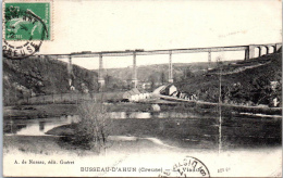 Delcampe - 23 BUSSEAU D'AHUN - Le Viaduc - Chatelus Malvaleix