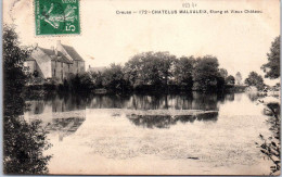Delcampe - 23 CHATELUS MALVALEIX - Etang Et Vieux Château - Chatelus Malvaleix