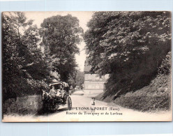 Delcampe - 27 LYONS EN FORET - Route Du Troquay Et De Lorleau - Lyons-la-Forêt