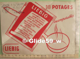 Buvard LIEBIG - 10 Potages Incomparables - Potages & Sauces