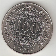 *west African States  100 Francs  1975   Km 4    Xf+ - Autres – Afrique