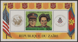 ZAIRE 1980 - Centenaire De L'Armée Du Salut - BF Neufs // Mnh - Neufs