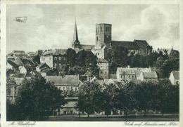 Rar Rarität Mönchengladbach Blick Auf Münster Und Abtei Wohnhäuser Sw 29.12.1942 Nach Potsdam - Moenchengladbach