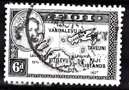 Fiji, 1954, SG 287, Used (Wmk Mult Script Crown CA) - Fidji (...-1970)