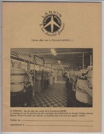 Delcampe - CAHIER D' ÉCOLIER - Neuf - (jaune) Offert Par Le Chocolat  LANVIN . L' Oiseau Blanc -  3 Scannes. - Autres & Non Classés