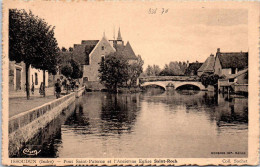 Delcampe - 36 ISSOUDUN - Pont Saint Paterne Et église Saint Roch - Issoudun