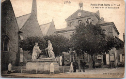 37 NEUILLE PONT PIERRE - La Mairie Et Le Monument. - Neuillé-Pont-Pierre