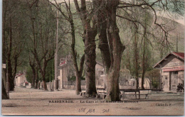 Delcampe - 38 SASSENAGE - La Gare Et Les Allées - Sassenage