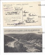 Delcampe - 2 CPA - CHATEAU - REGNAULT (08) Vue Panoramique Vers Laval Dieu - CHEMINS DE FER DE L ' EST... - Montherme