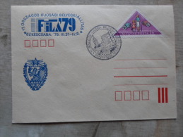 Delcampe - Hungary-  Országos Ifjusági Bélyegkiállítas Békéscsaba  1979    D130059 - FDC