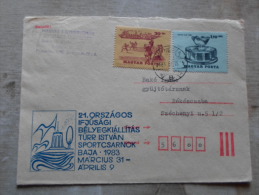 Delcampe - Hungary-  Országos Ifjusági Bélyegkiállítas  BAJA  1983      D130060 - FDC