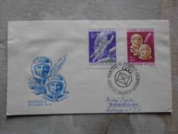 Delcampe - Hungary- FDC -Mabeosz  Küldött KözgyÅ±lés 1965  -VOSZHOD  Space Exploring       D130061 - FDC